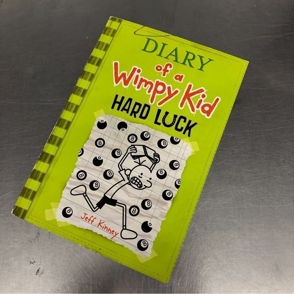 Diary of the Wimpy Kid: Hard Luck by: Jeff Kinney, paperback book